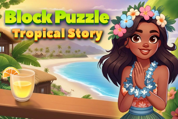Block Puzzle Tropical Story MiniGame